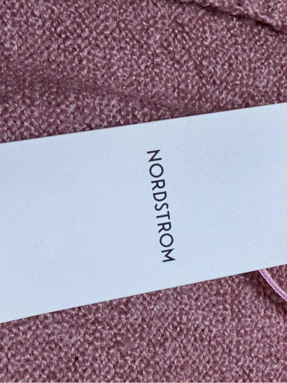 Nordstrom Elegant Pink Open Front Cardigan One Size Super Soft Cozy Casual NWT - Picture 9 of 10